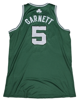 2010-2011 Kevin Garnett Game Used Boston Celtics Road Jersey